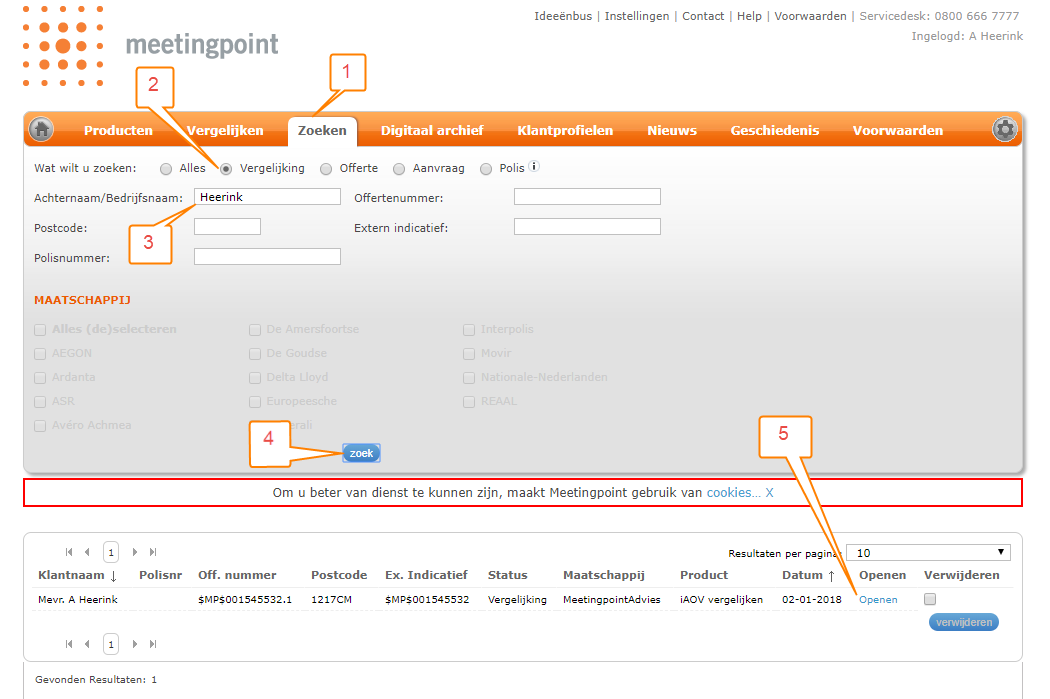 Hoe maak ik een adviesrapport in MeetingpointAdvies met een bestaand